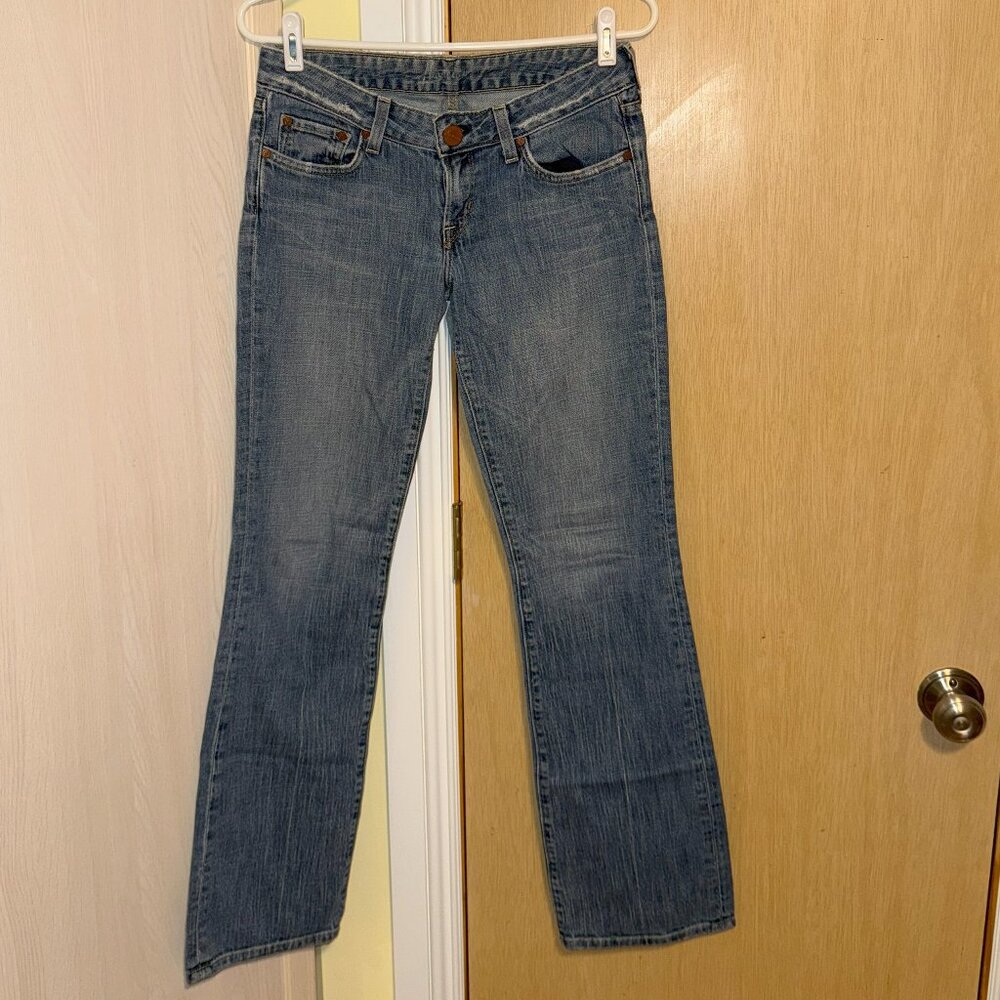 Stylish Marciano Light Wash Low Rise Bootcut Jeans